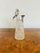 Antique Edwardian Glass and Silver Plated Claret Jug, 1900, Image 5