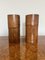 Antique Chinese Carved Bamboo Brush Pots, 1900, Set of 2 4