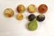 Fruits Décoratifs en Marbre de Carrare, 1800s, Set de 8 1