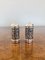 Antique Edwardian Glass and Silver Plated Cruet Set, 1900, Set of 5 6