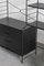 German Three-Bay Shelving System in Black from WHB, 1960s 16