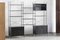German Three-Bay Shelving System in Black from WHB, 1960s 1