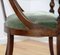 Vintage Forest Green Gondola Armchair 4