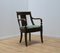 Vintage Forest Green Gondola Armchair 1