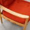 Swedish Cadett Armchair in Oak by Eric Manthen, 1960s 4