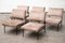 Vintage French ST 683 Chairs by Eddie Harlis, 1956 1