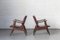 Dutch Easy Chairs by Louis Van Teeffelen for Wébé, 1960s, Set of 2 2