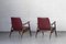 Dutch Easy Chairs by Louis Van Teeffelen for Wébé, 1960s, Set of 2 3