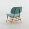 Schwedischer Teve Stuhl aus Leder & Holz von Alf Svensson für Ljungs, 1960er 3