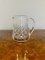 Antique Edwardian Cut Glass Water Jug, 1900 3