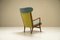 Ap-15 Wingback Armchair in Teak and Two-Tone Fabric by Hans J. Wegner, Denmark, 1951 4