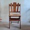 Mid-Century Dutch Wooden Folding Chairs with Rush Seats by De Volharding, 1950s, Set of 6, Image 4
