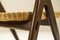 Dining Chairs in Teak and Wicker, Italy, 1970s, Set of 6, Image 10