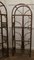 Tall Bamboo and Glass Room Dividers, Set of 2 6