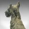 Britische Edwardian Scottish Terrier Figur, 1910er 10