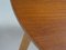 Teak & Ash Heart Dining Table by Hans J. Wegner 4