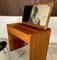 Danish Dressing Table in Teak with Brass Details and Fold-Out Mirror by Arne Wahl Iversen for Vinde Møbelfabrik, 1960s 16