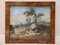 Artista francés, paisaje rural, siglo XIX, pastel, enmarcado, Imagen 2