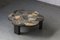 Brutalist Slate Stone Flower-Shaped Coffee Table by Paul Kingma, 1950s 1