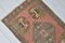 Vintage Anatolian Pink Handmade Pastel Door Mat Rug 3