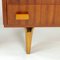 Mid-Century Bedside Tables in Mahogany and Black Glass, 1960s, Set of 2, Image 7