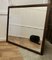 Large Square Framed Wall Mirror, 1960s 4