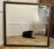 Large Square Framed Wall Mirror, 1960s 1
