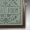 English Ships Smoke Room Sign in Leather, 1900s 6