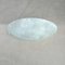 Vintage Half Moon Wall Light in Glass, Image 2