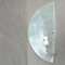 Vintage Half Moon Wall Light in Glass, Image 8