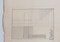 F. Janssens, Architectural Drawing of Living Room, 1950s, Drawing on Paper 4