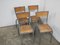 Sedie impilabili di Mullca, anni '60, set di 4, Immagine 9