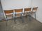 Sedie impilabili di Mullca, anni '60, set di 4, Immagine 10