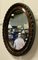 Edwardian Scumble Finish Oval Mirror, 1890s 1