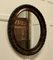 Ovaler Spiegel im Edwardianischen Scumble-Finish, 1890er 6