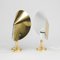 Swedish Wall Lights in Brass by Aneta, 1970s, Image 4