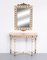 Louis XVI Console Table and Mirror from Mariner SA, Spain, 1950s, Set of 2 1