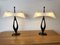 Lampes en Laiton Coulé par Max Ingrand pour Fontana Arte, Italie. années 50, Set de 2 8