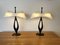 Italian Lamps in Cast Brass by Max Ingrand for Fontana Arte. 1950s, Set of 2 9