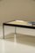 Rectangular Coffee Table in Marble, Chrome and Leather, Italy, 1970s 7