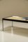 Rectangular Coffee Table in Marble, Chrome and Leather, Italy, 1970s, Image 7