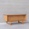 Mid-Century Danish Oak Desk attributed to Henning Kjaernulf 8