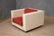 Mod. Saratoga White and Red Armchair by Massimo Vignelli, 1964 11
