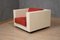 Mod. Saratoga Armlehnstuhl in Weiß & Rot von Massimo Vignelli, 1964 6