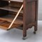 Mid-Century French Oak Bar Cabinet by Guillerme Et Chambron, Image 9