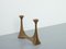 Mid-Century Candleholder in Bronze by Michael Harjes, 1960s 5