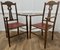 Arts and Crafts Oak Carver Chairs, Set of 2 1