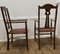 Arts and Crafts Oak Carver Chairs, Set of 2 2