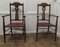 Arts and Crafts Oak Carver Chairs, Set of 2 6