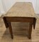 Antiker Drop Leaf Cottage Esstisch aus Kiefernholz 5